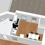 Апартаменты Vollausgestattete Monteurunterkunft Mit Wifi & Dachterrasse *