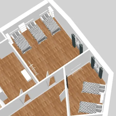 Vollausgestattete Monteurunterkunft Mit Wifi & Dachterrasse * Dissen am Teutoburger Wald