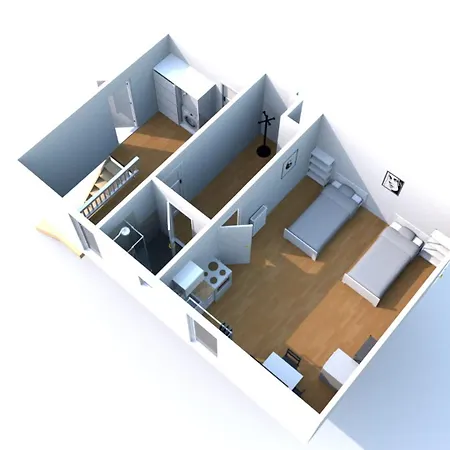 Vollausgestattete Monteurunterkunft Mit Wifi & Dachterrasse