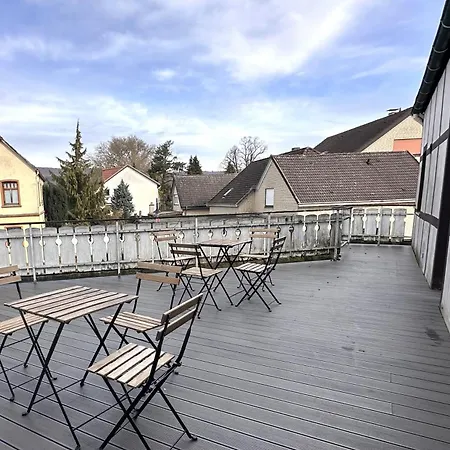 Vollausgestattete Monteurunterkunft Mit Wifi & Dachterrasse * Dissen am Teutoburger Wald