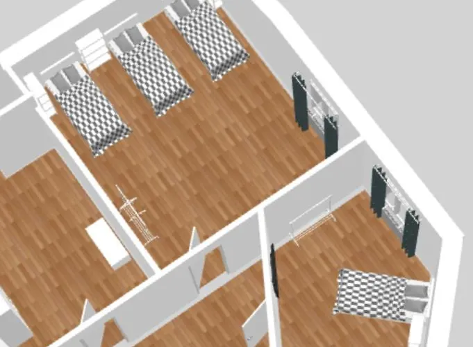 Vollausgestattete Monteurunterkunft Mit Wifi & Dachterrasse * Dissen am Teutoburger Wald