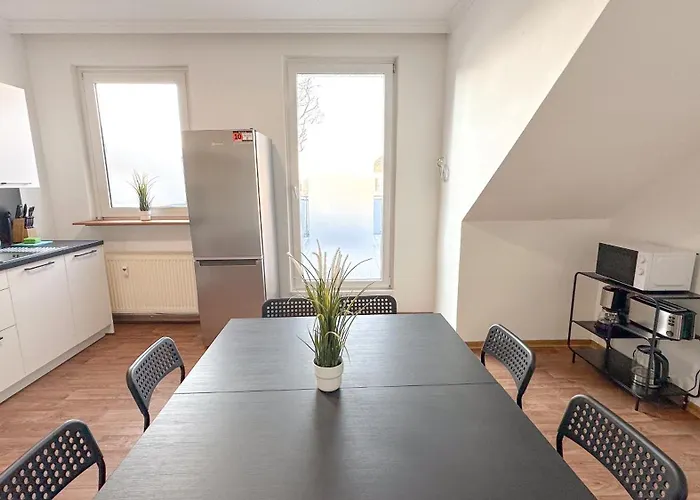 Vollausgestattete Monteurunterkunft Mit Wifi & Dachterrasse Dissen am Teutoburger Wald