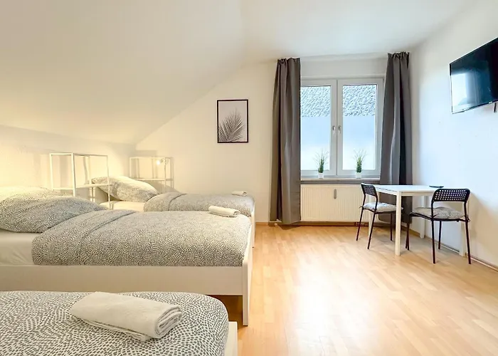 Vollausgestattete Monteurunterkunft Mit Wifi & Dachterrasse * Dissen am Teutoburger Wald