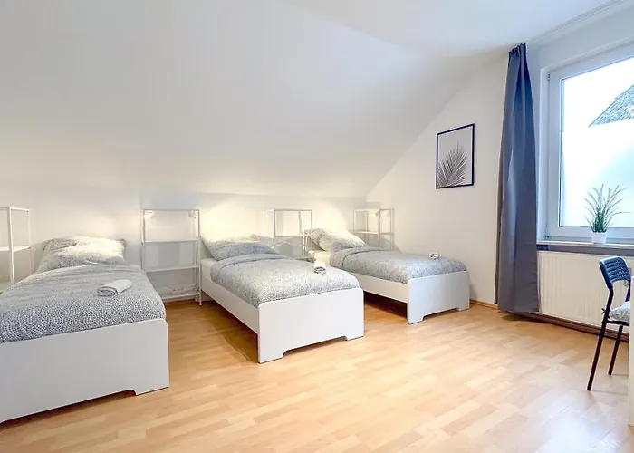 Vollausgestattete Monteurunterkunft Mit Wifi & Dachterrasse Apartament Dissen am Teutoburger Wald