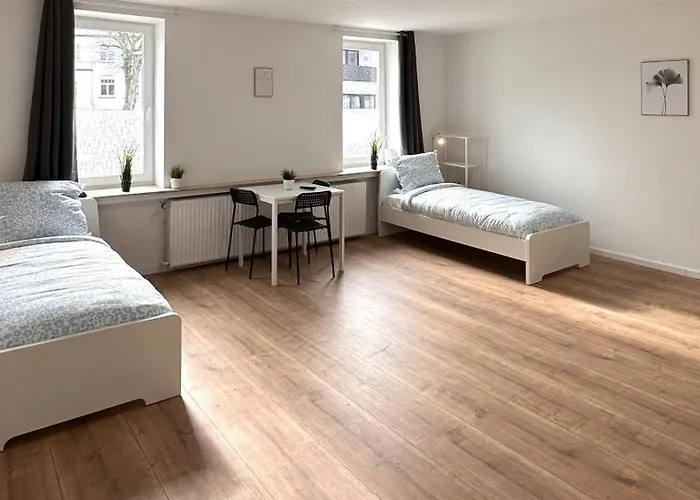 Vollausgestattete Monteurunterkunft Mit Wifi & Dachterrasse * Dissen am Teutoburger Wald