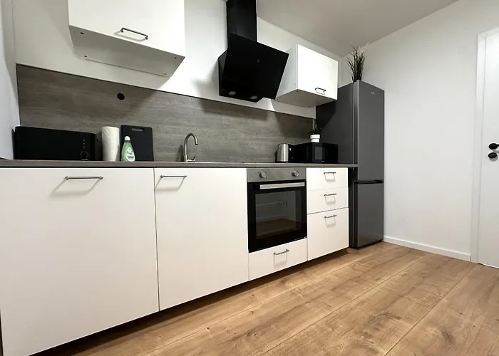 Appartamento Vollausgestattete Monteurunterkunft Mit Wifi & Dachterrasse Dissen am Teutoburger Wald